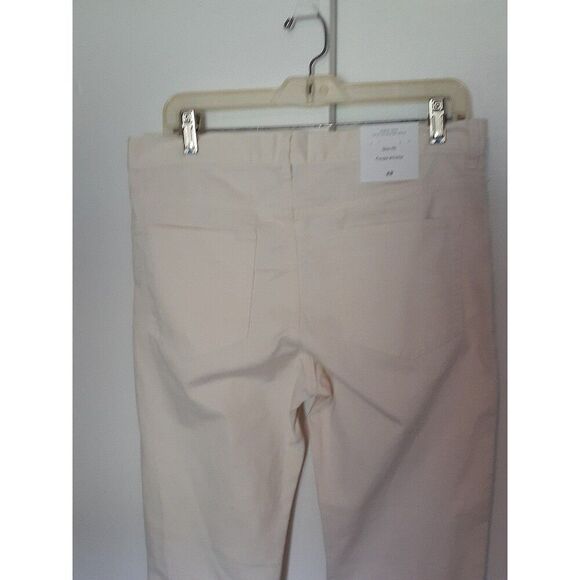 H&M white summer jeans size 31 new nwt denim pants m l 8 10 12 - Picture 7 of 10